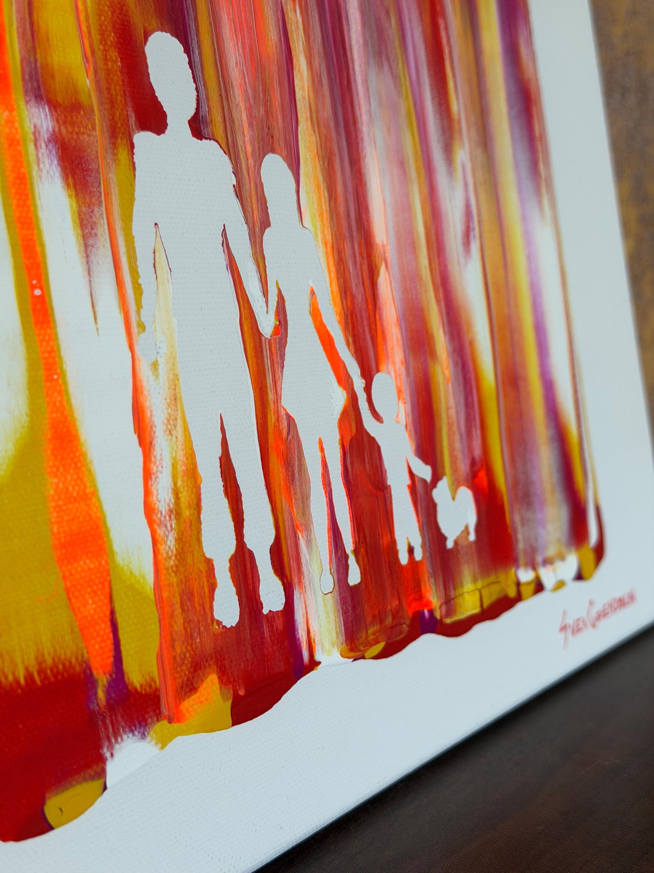 Abstraktes Familienportrait – Ansicht 4