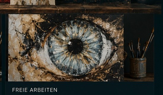 Deine Augen-Iris als Kunst – Ansicht 3